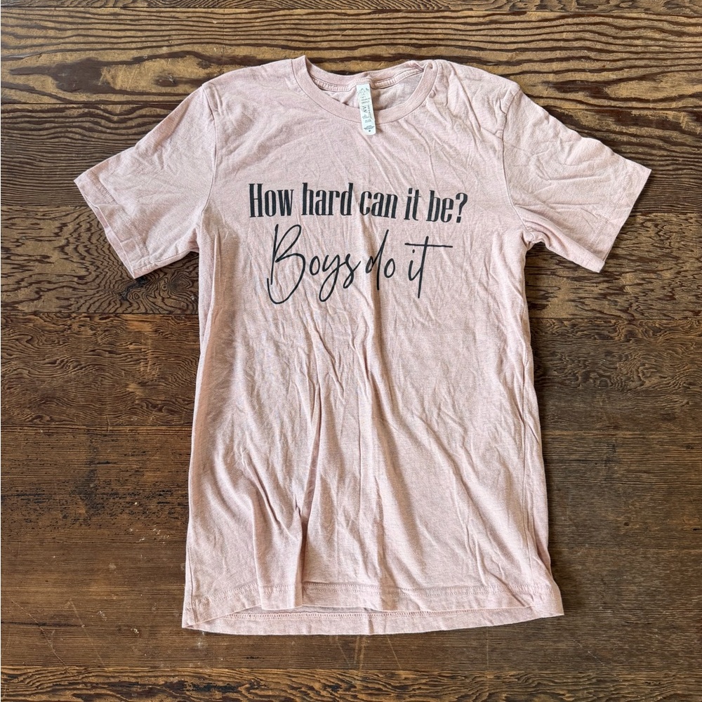 Bella Canvas Light Pink Tee
